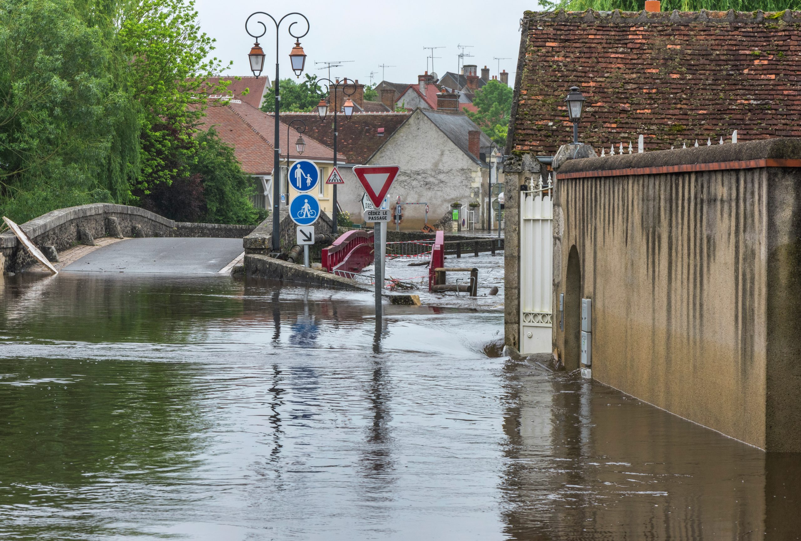 Frenchs street impacted by weather